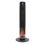 Calefactor Eléctrico De Torre Efecto Chimenea